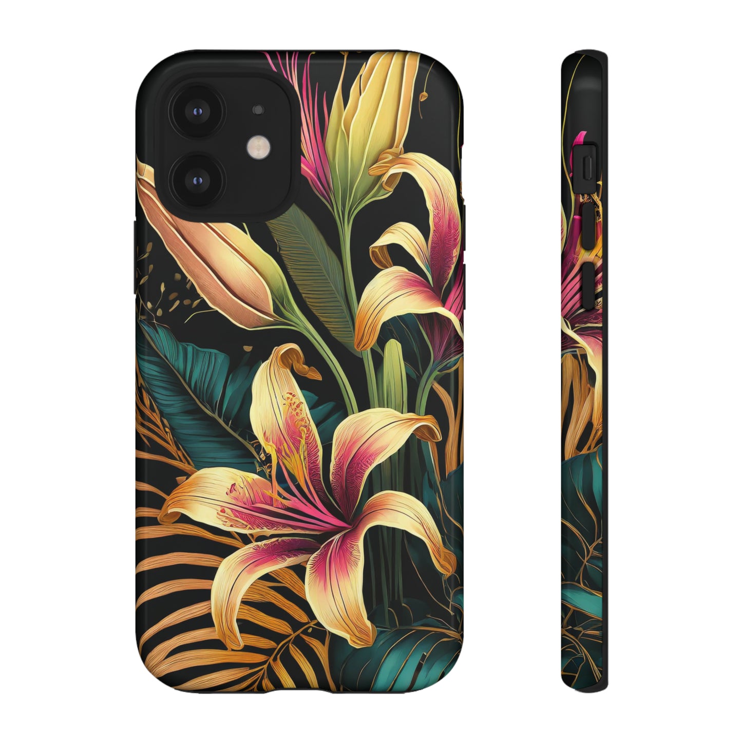 Gilded Blooms: Jimmy Reefs Tropical Elegance Case
