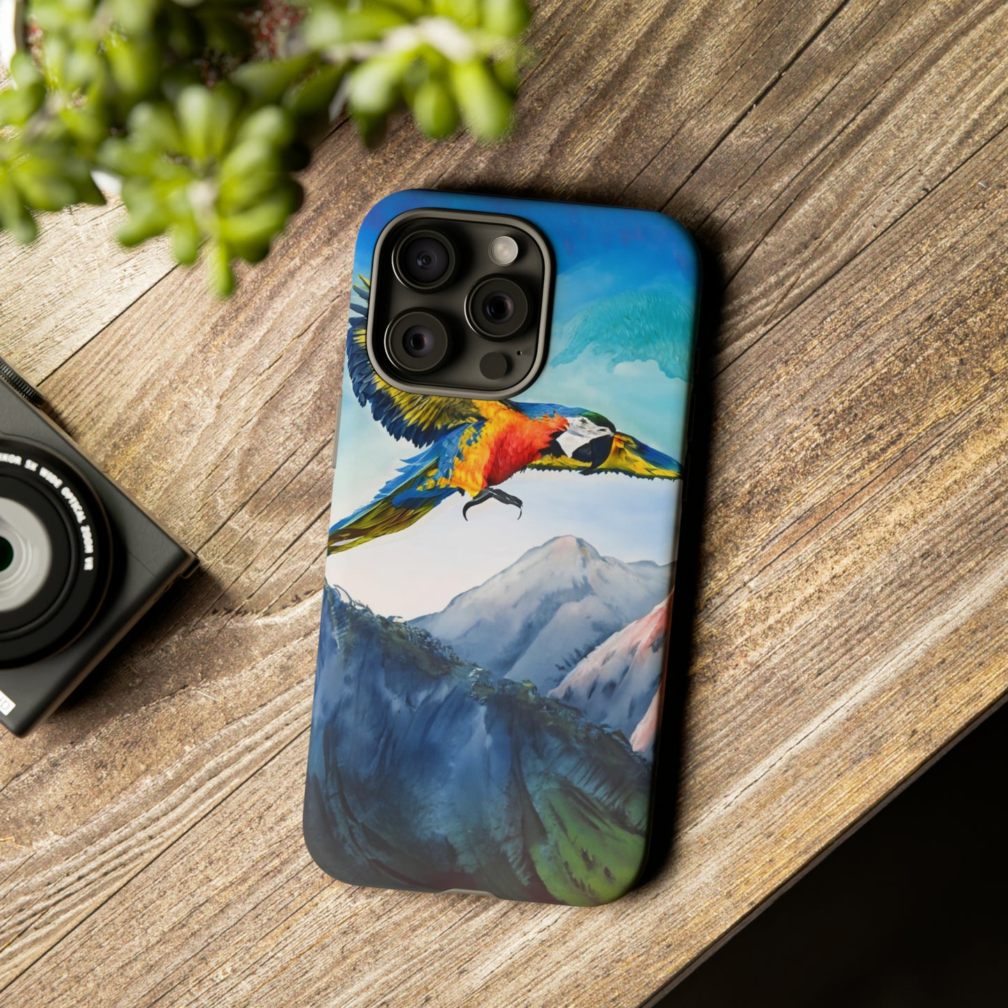 Parrot's Ascent: Jimmy Reefs Mountain Majesty Tough Case