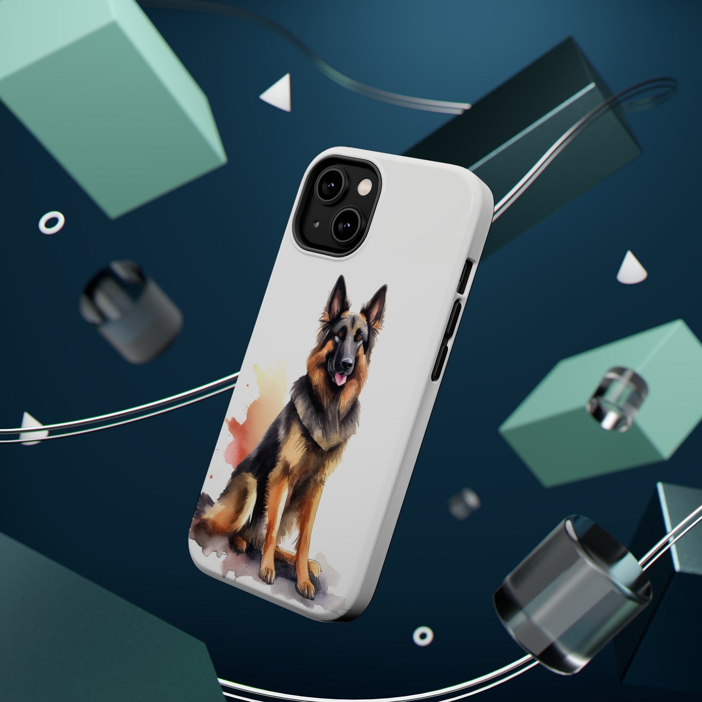 Canine Elegance: Jimmy Reefs Collection β German Shepherd MagSafe Edition