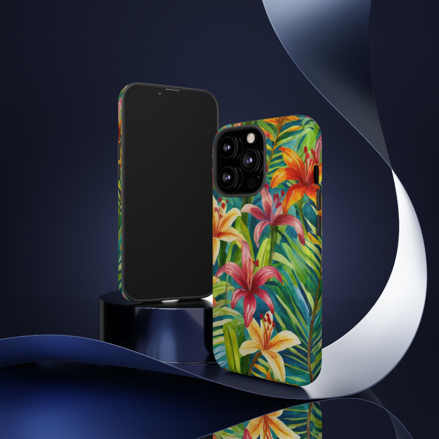 Rainforest Reverie: Jimmy Reefs Tropical Bloom Tough Case