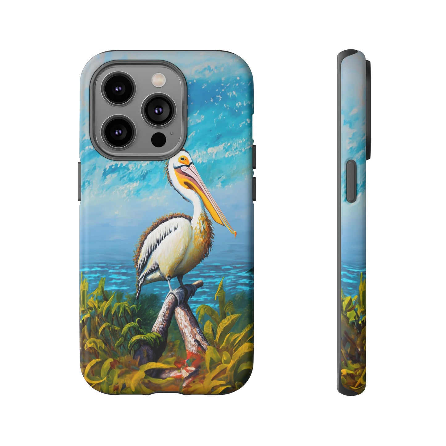 Nature's Guardian: Pelican Edition Tough Phone Case