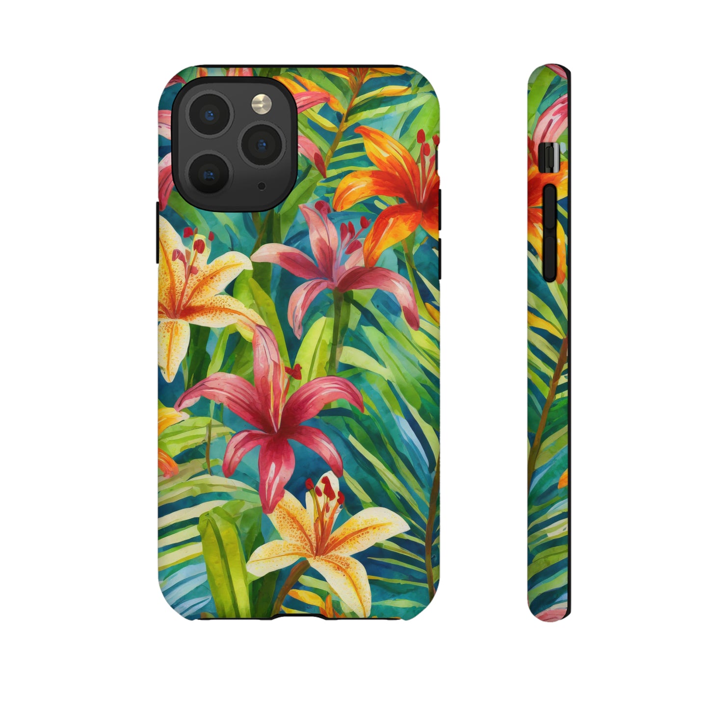 Rainforest Reverie: Jimmy Reefs Tropical Bloom Tough Case