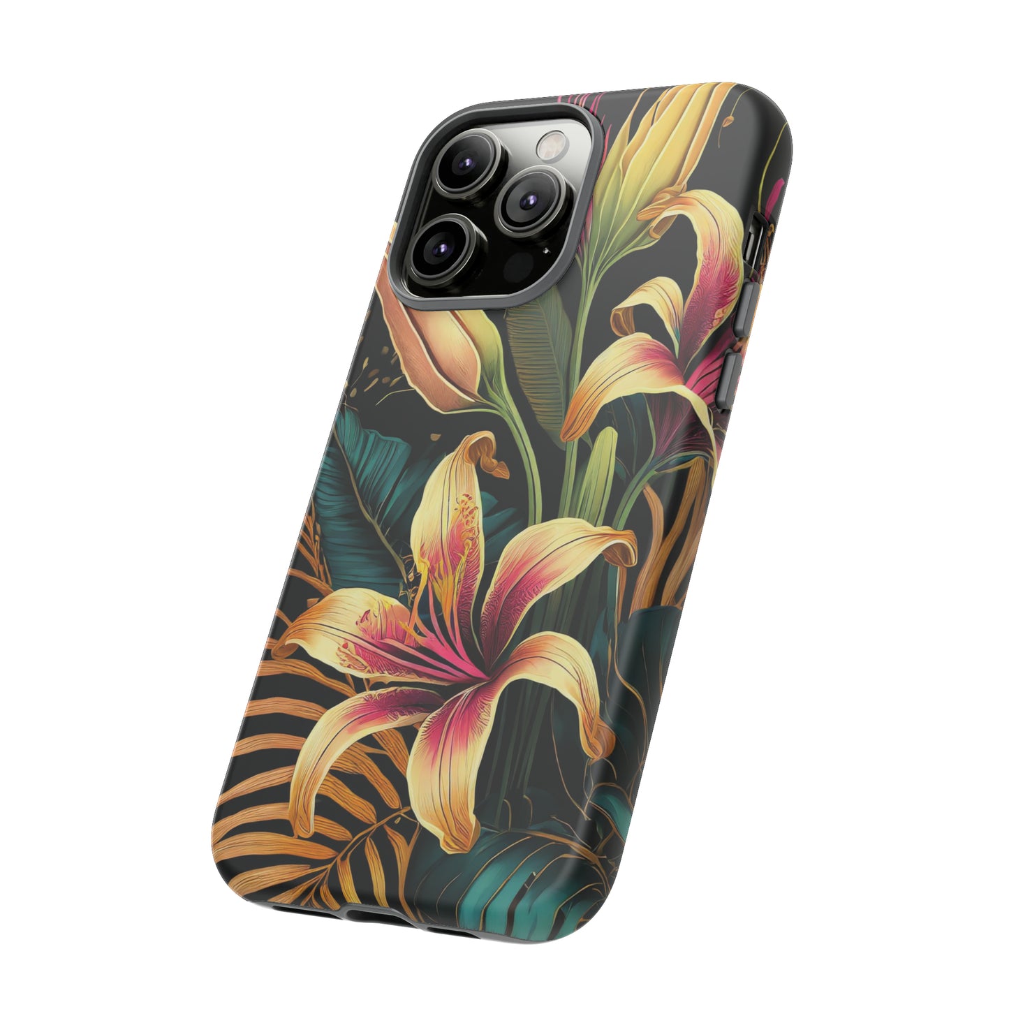 Gilded Blooms: Jimmy Reefs Tropical Elegance Case