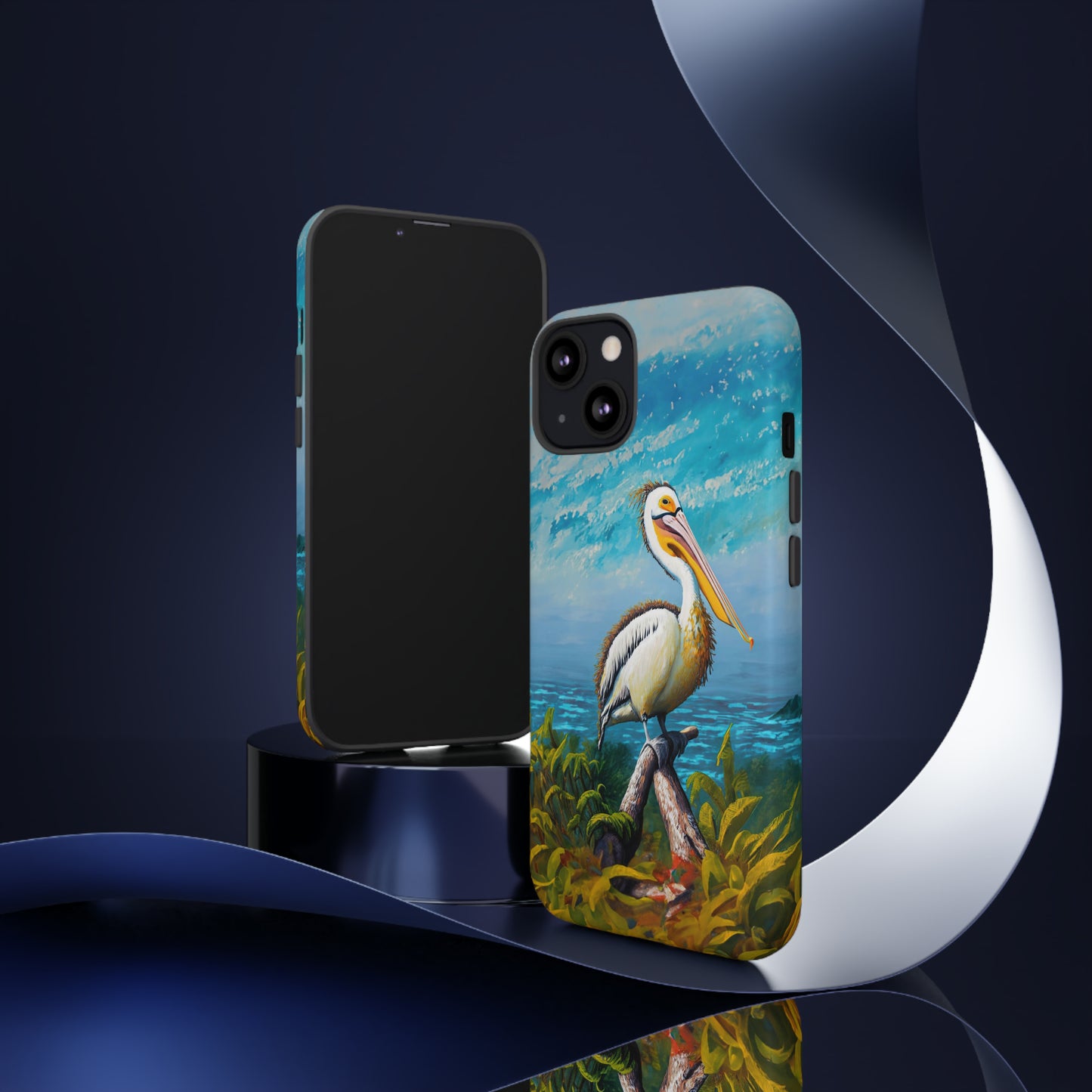 Nature's Guardian: Pelican Edition Tough Phone Case