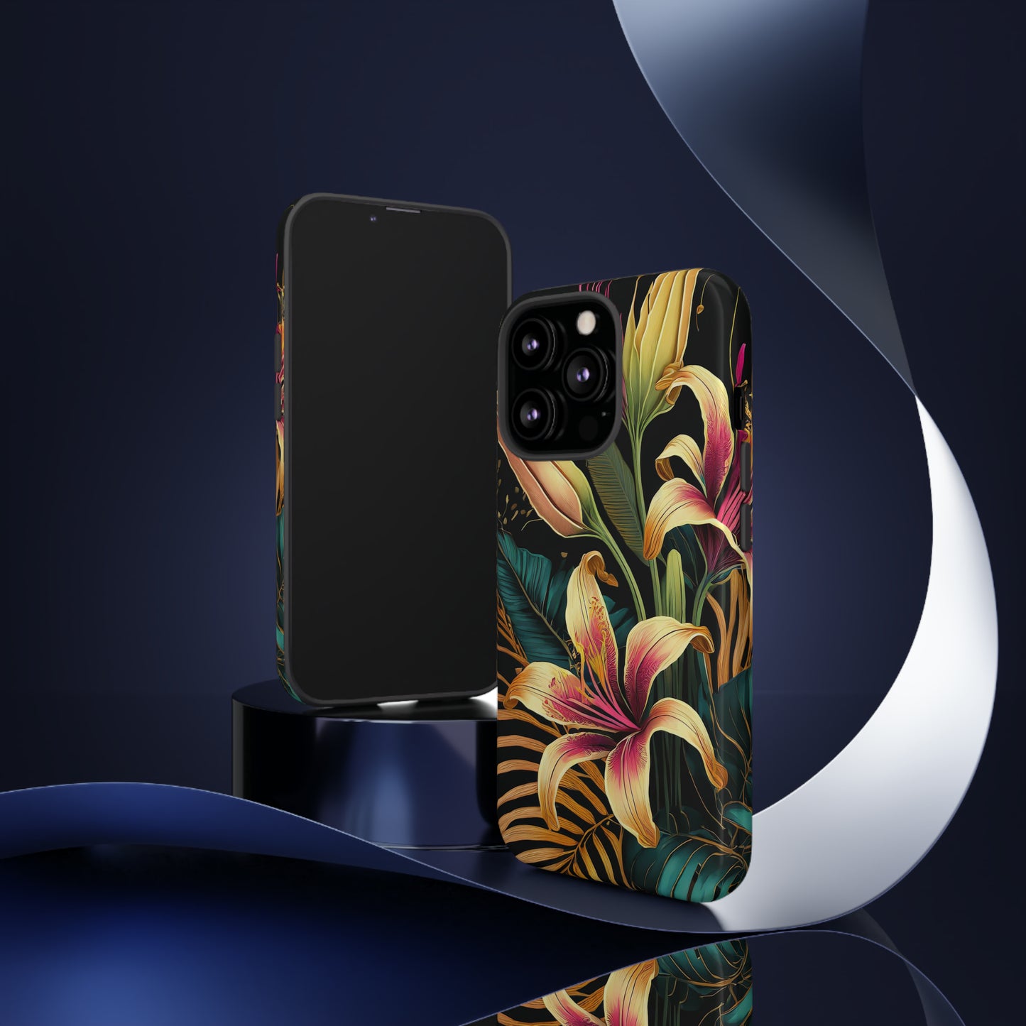 Gilded Blooms: Jimmy Reefs Tropical Elegance Case