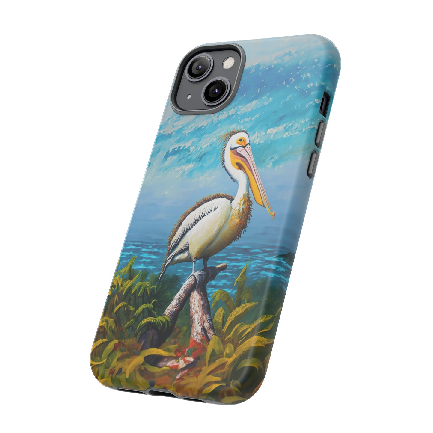 Nature's Guardian: Pelican Edition Tough Phone Case
