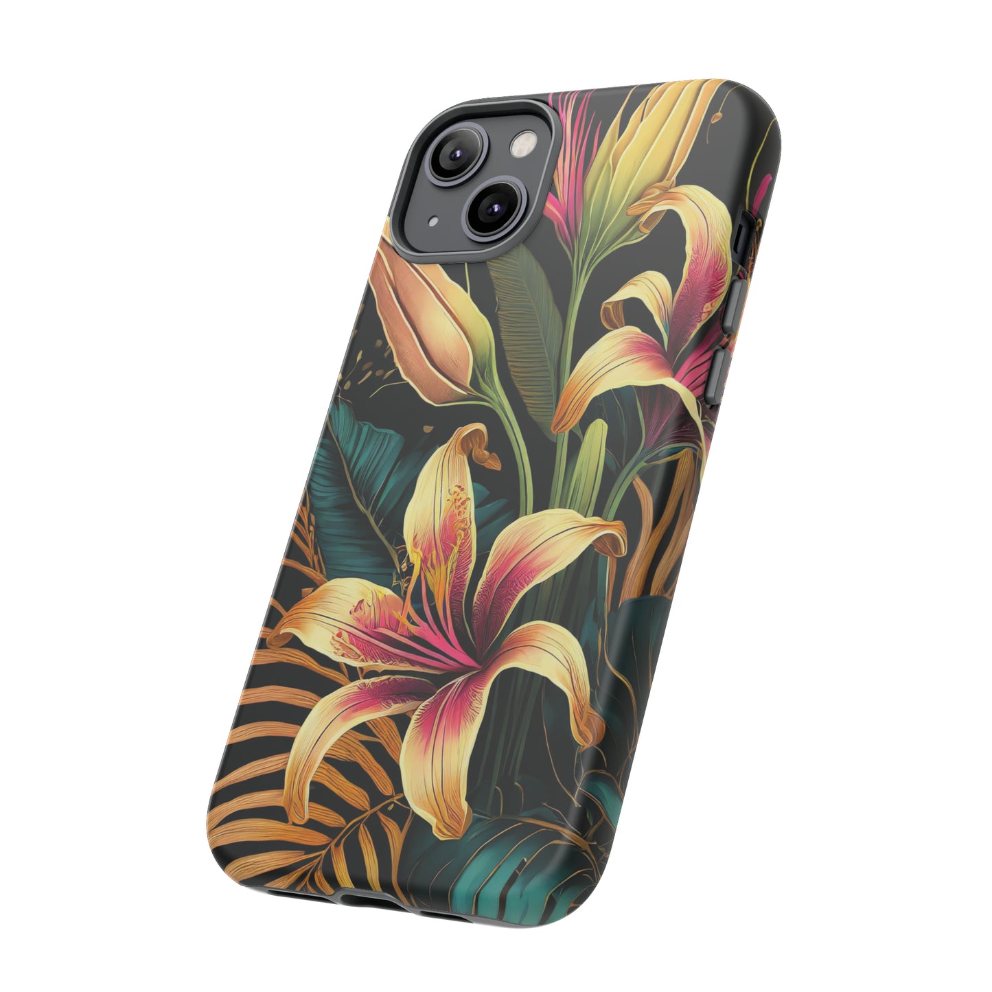 Gilded Blooms: Jimmy Reefs Tropical Elegance Case