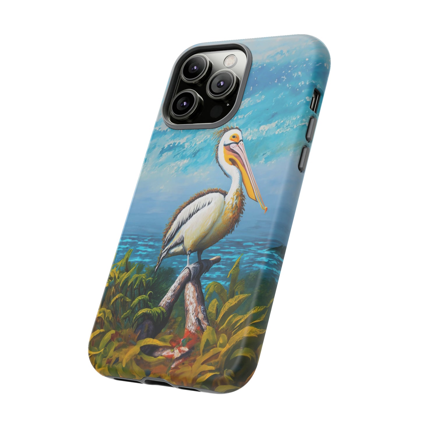 Nature's Guardian: Pelican Edition Tough Phone Case