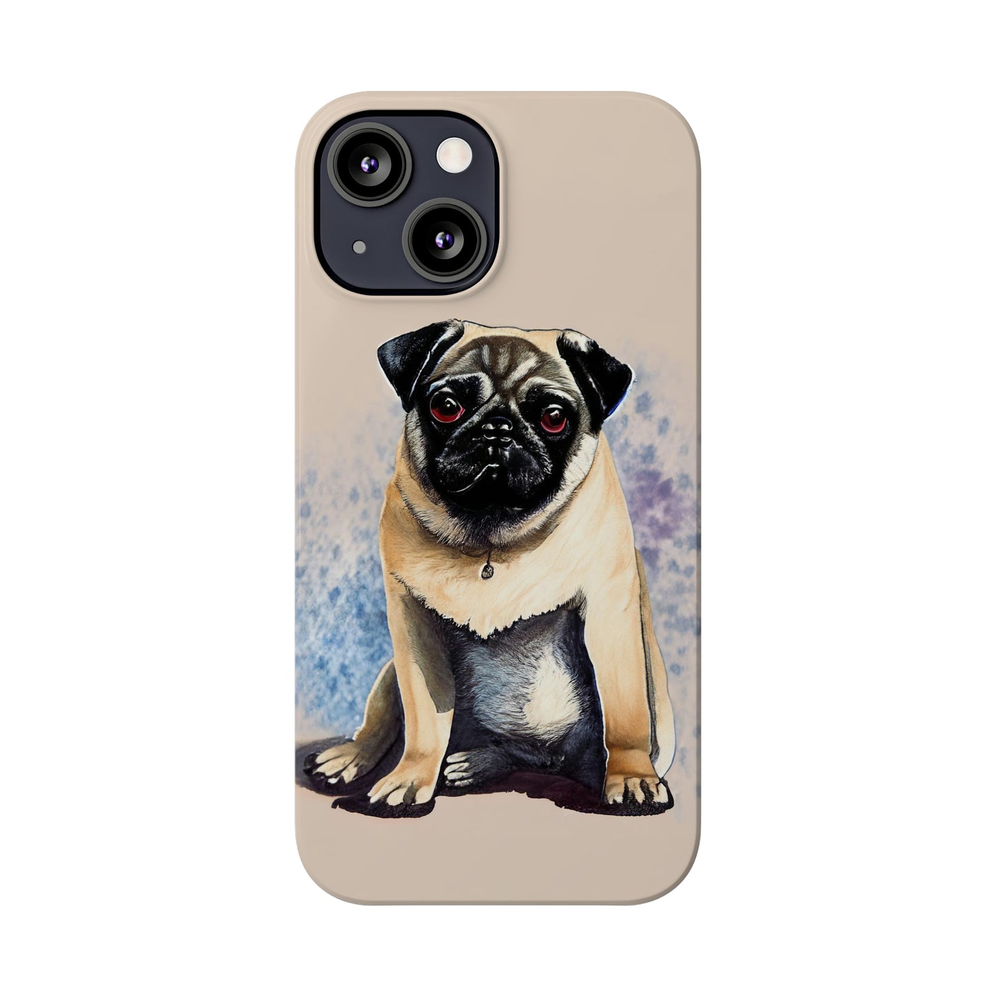 Pug Charm: Jimmy Reefs Slim Pug Edition Case