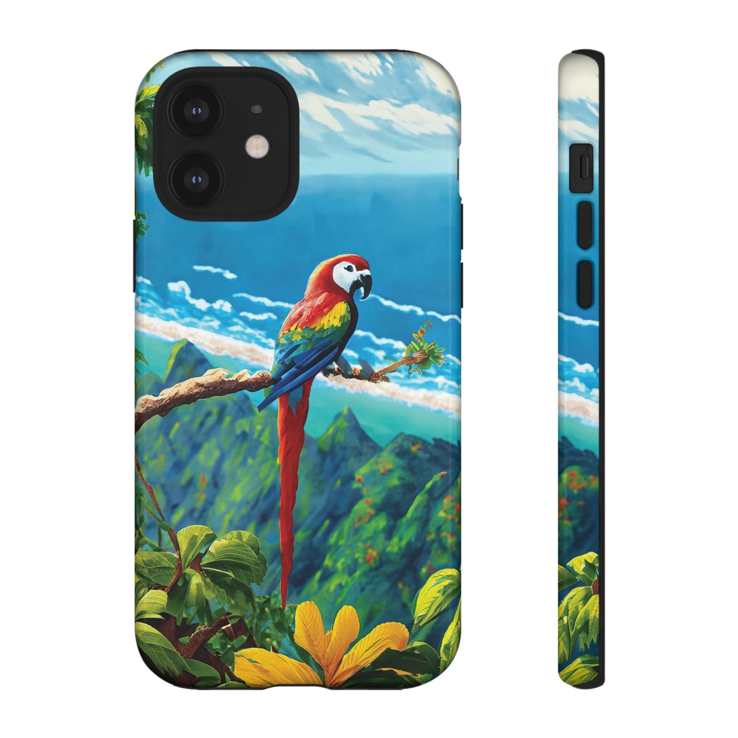 Tropical Guardian: Parrot Edition Phone Armor