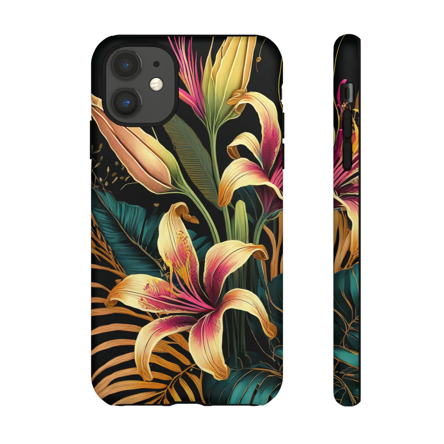 Gilded Blooms: Jimmy Reefs Tropical Elegance Case