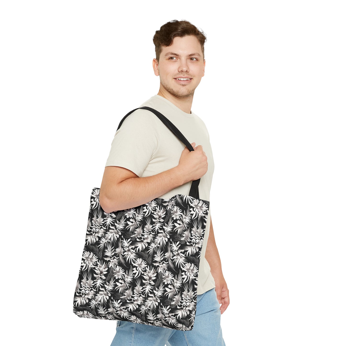 Tropical Glamour City Wave Tote Bag (AOP)