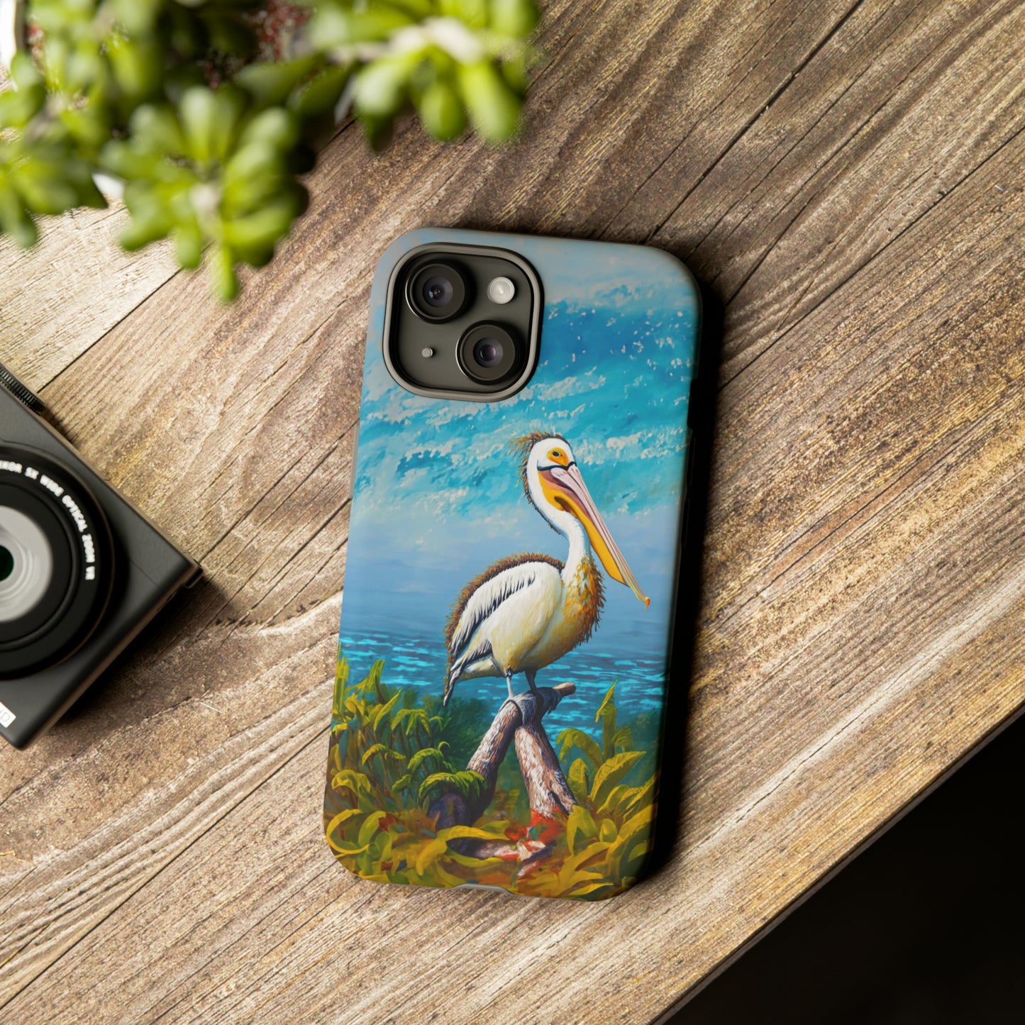 Nature's Guardian: Pelican Edition Tough Phone Case