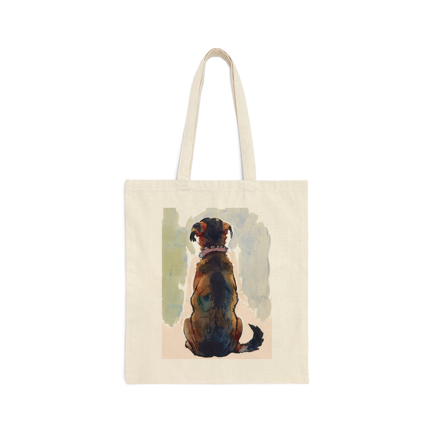 Mutt Majesty Cotton Canvas Tote Bag