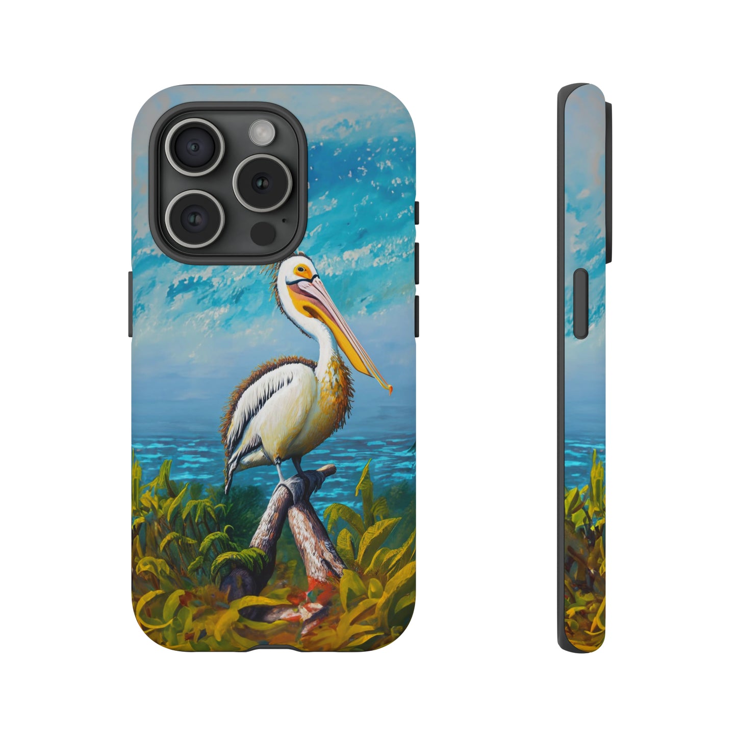 Nature's Guardian: Pelican Edition Tough Phone Case