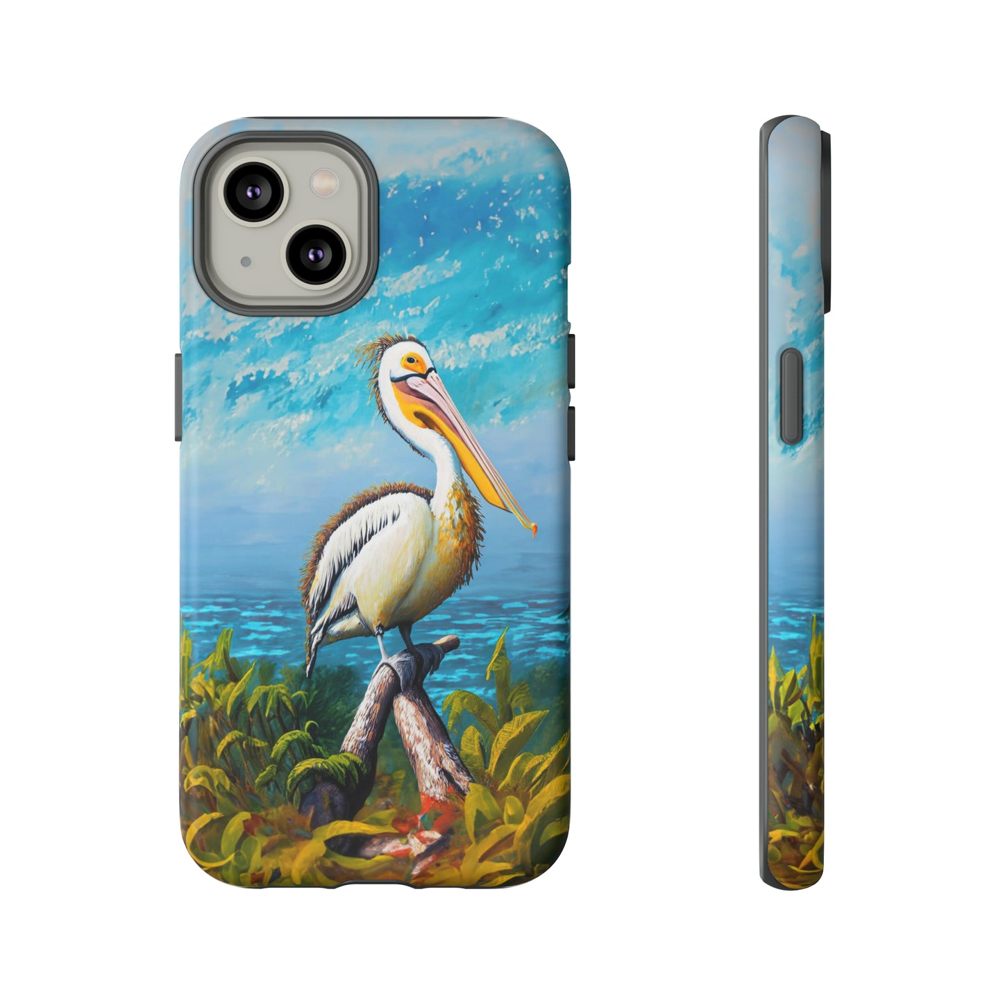 Nature's Guardian: Pelican Edition Tough Phone Case