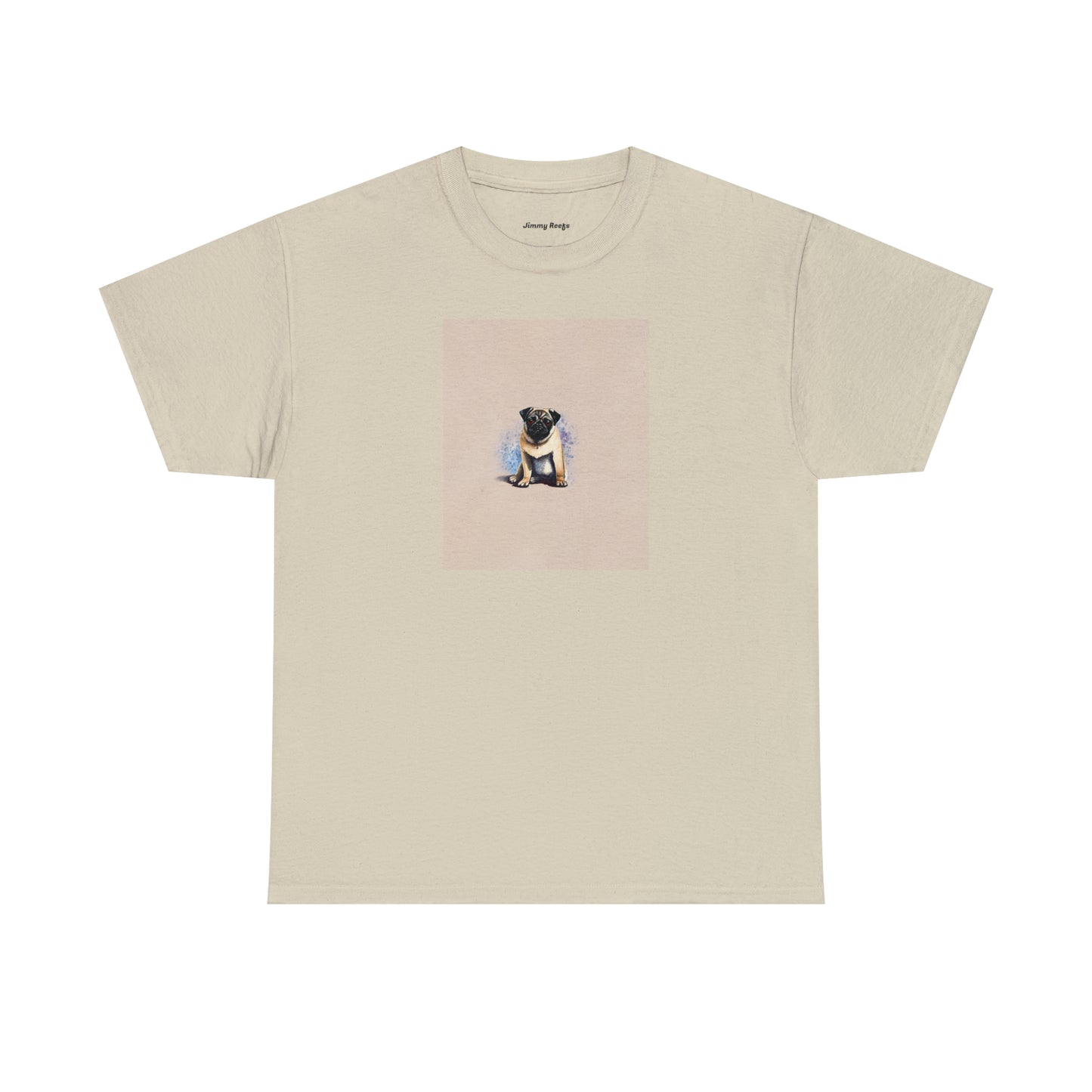 Pug Pals: Jimmy Reefs' Best Friend Tribute Heavy Cotton Tee