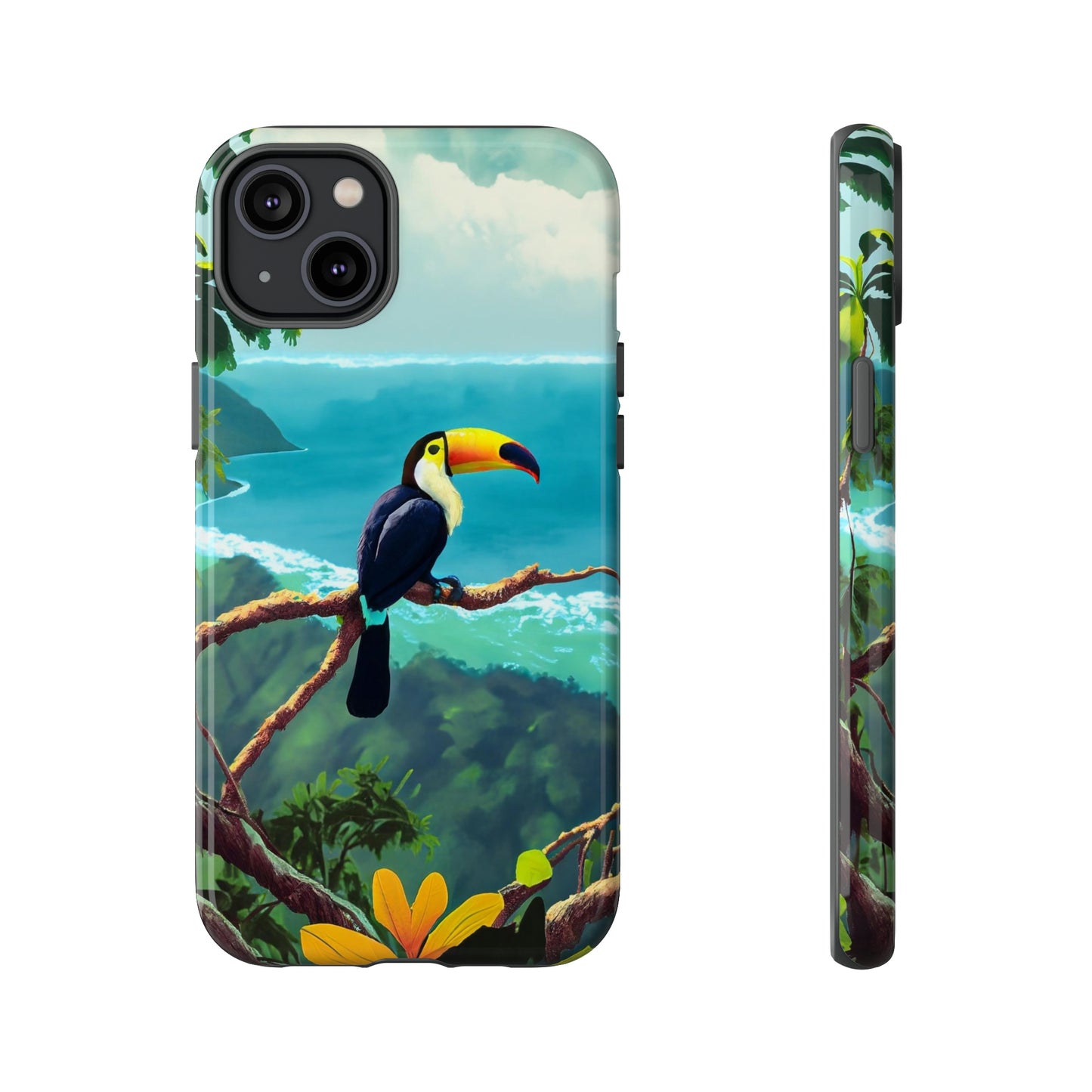 Toucan Tropics: Jimmy Reefs Tropical Majesty Tough Cases