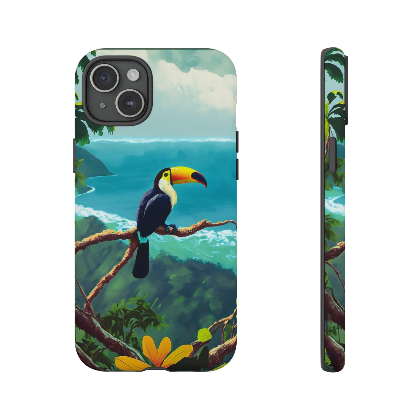 Toucan Tropics: Jimmy Reefs Tropical Majesty Tough Cases