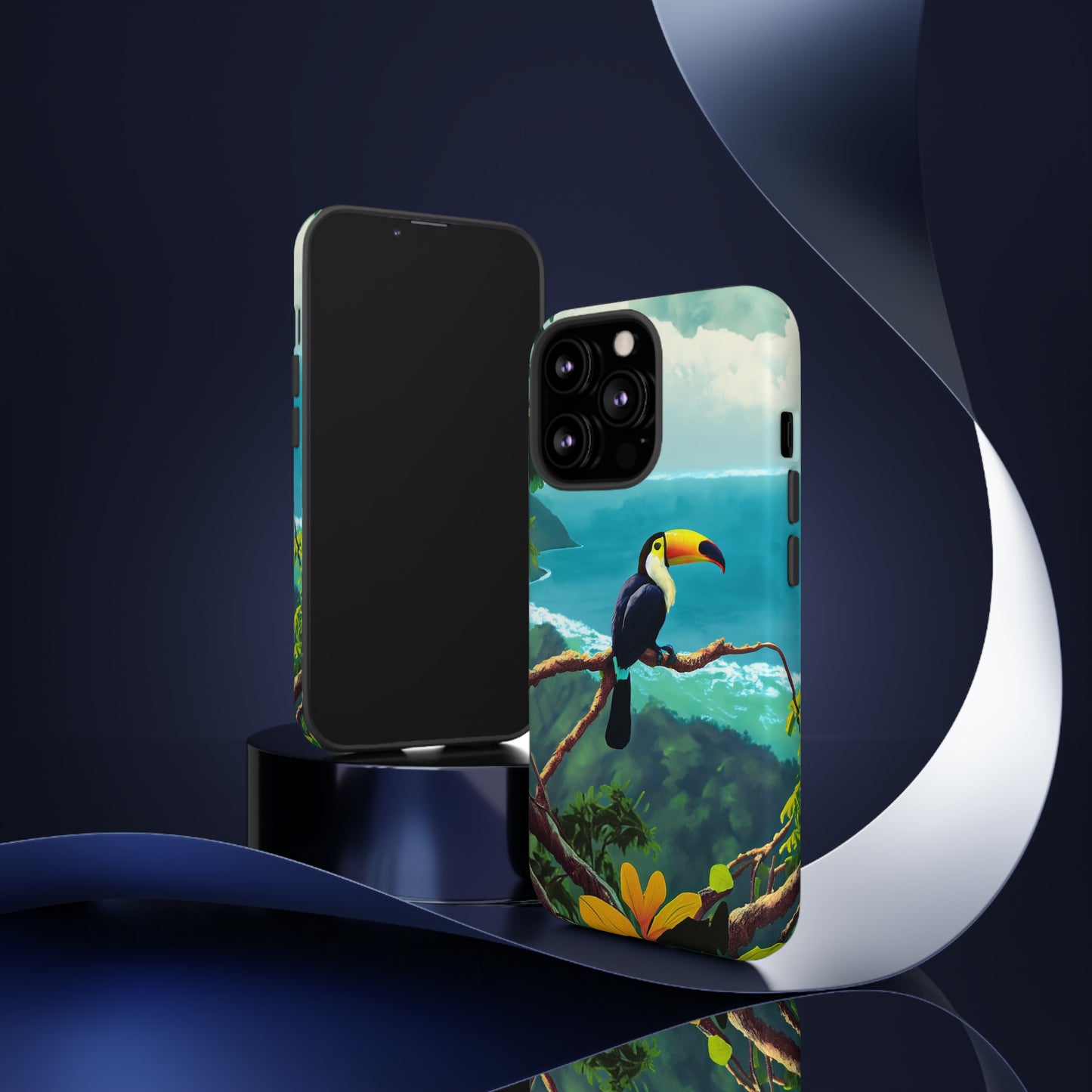 Toucan Tropics: Jimmy Reefs Tropical Majesty Tough Cases