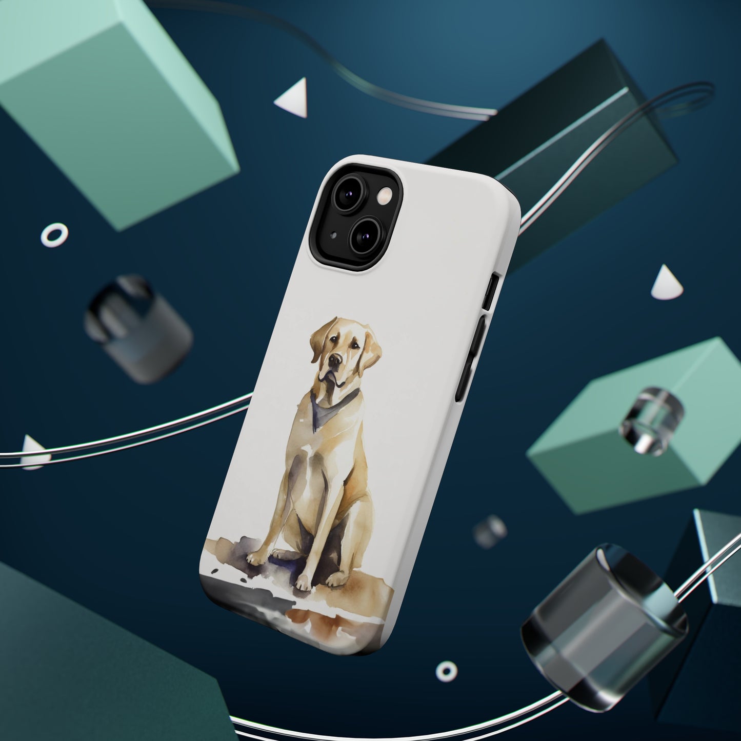 Loyal Lab Elegance: Jimmy Reefs Collection –  MagSafe Labrador Edition