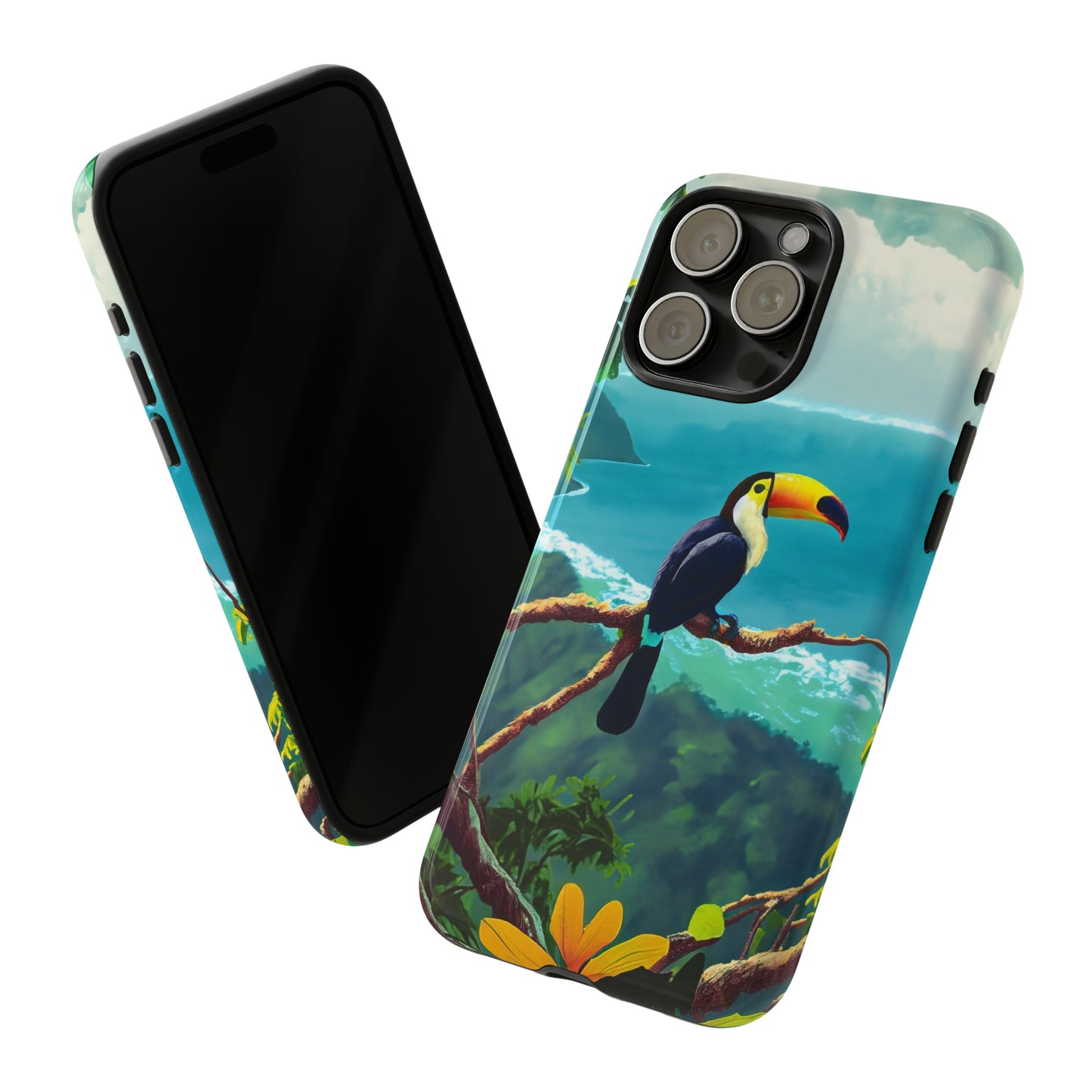 Toucan Tropics: Jimmy Reefs Tropical Majesty Tough Cases