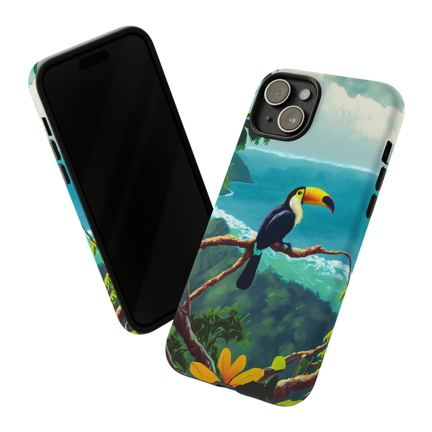 Toucan Tropics: Jimmy Reefs Tropical Majesty Tough Cases