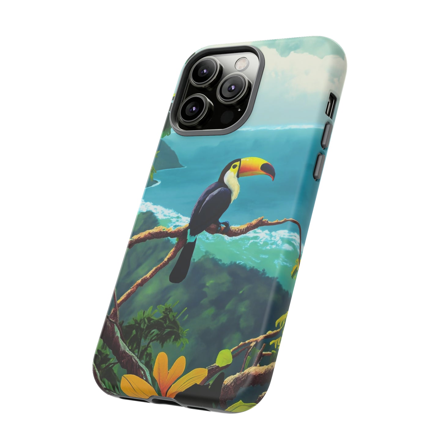Toucan Tropics: Jimmy Reefs Tropical Majesty Tough Cases