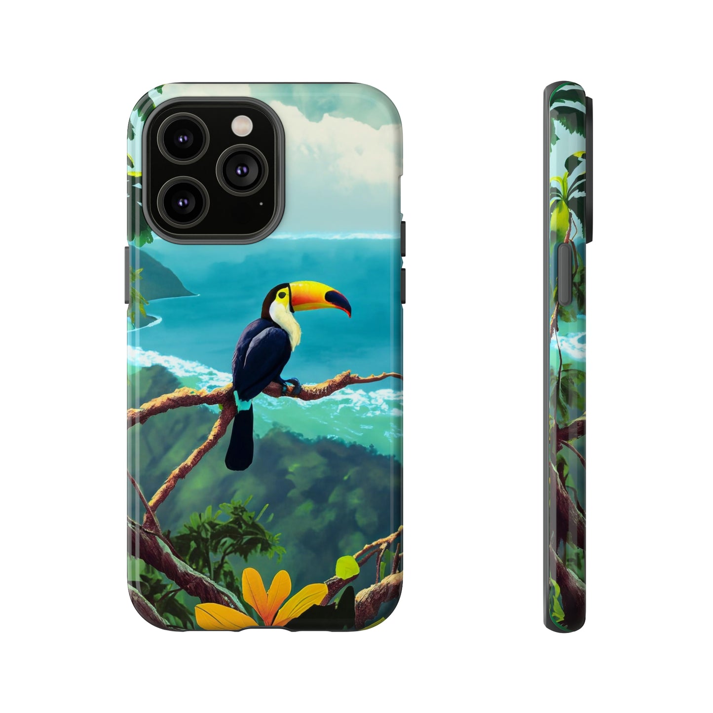 Toucan Tropics: Jimmy Reefs Tropical Majesty Tough Cases