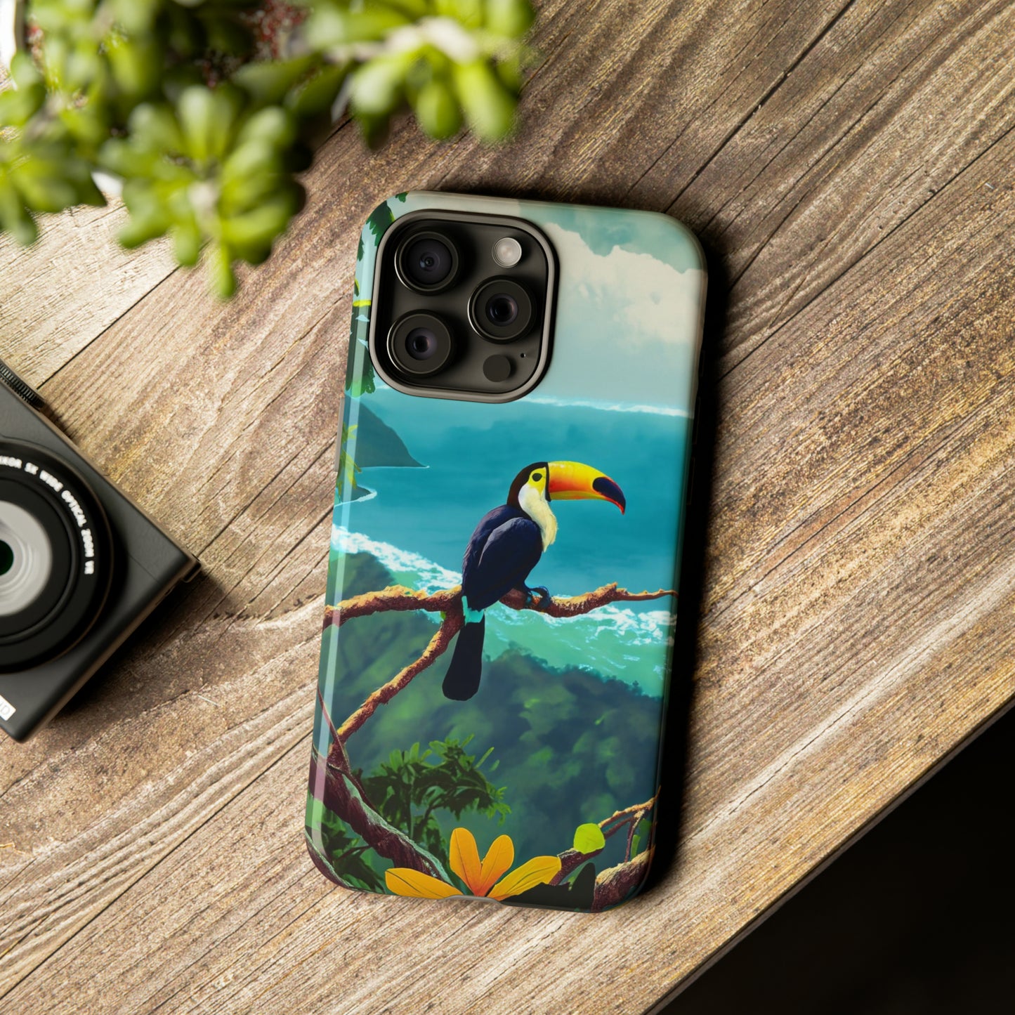 Toucan Tropics: Jimmy Reefs Tropical Majesty Tough Cases
