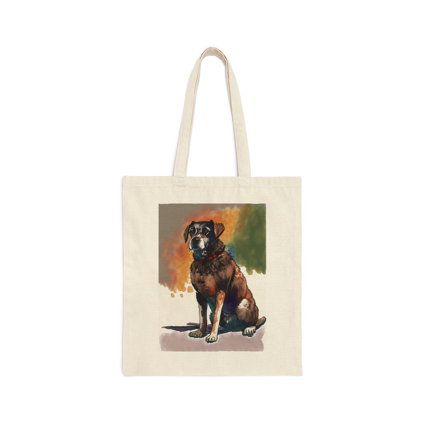 Mutt Majesty Cotton Canvas Tote Bag