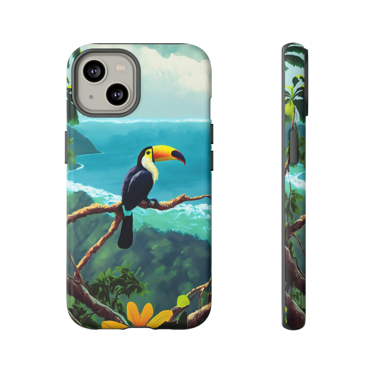 Toucan Tropics: Jimmy Reefs Tropical Majesty Tough Cases