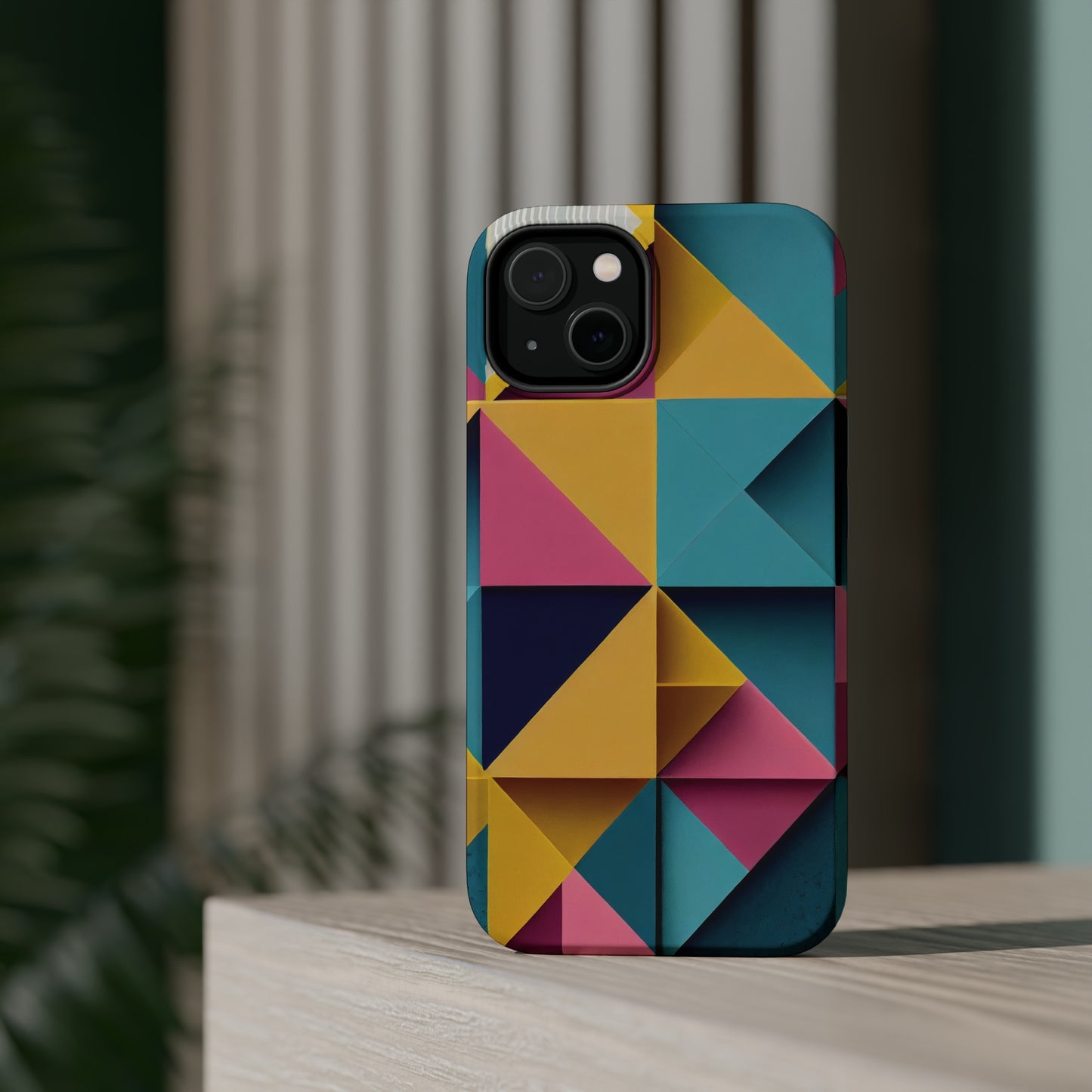 Retro Futura Chic: Jimmy Reefs Timeless Magsafe Phone Case
