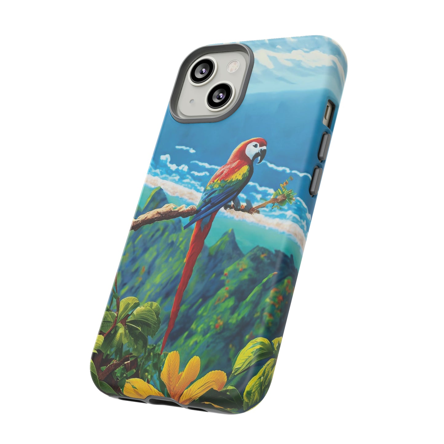 Tropical Guardian: Parrot Edition Phone Armor