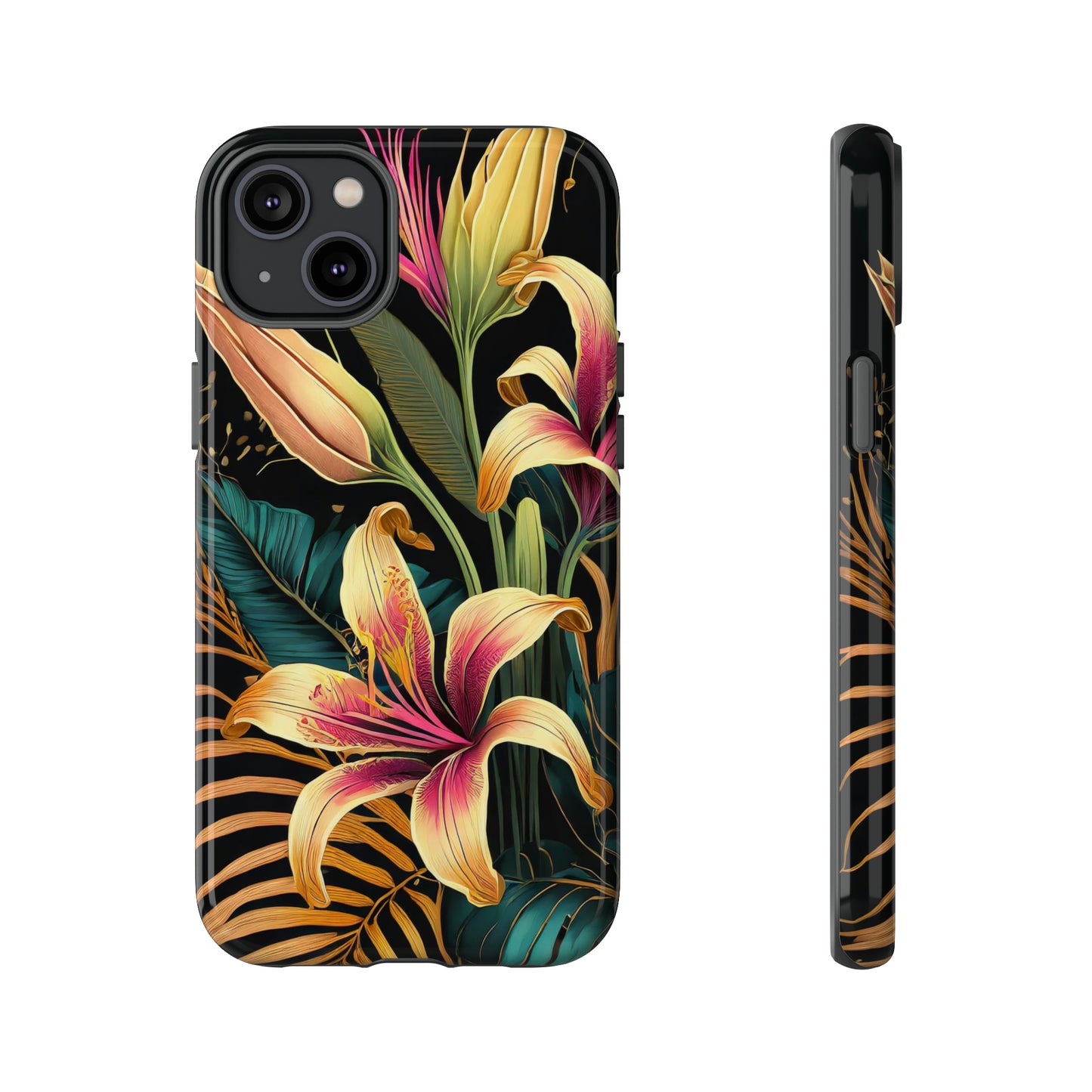 Gilded Blooms: Jimmy Reefs Tropical Elegance Case