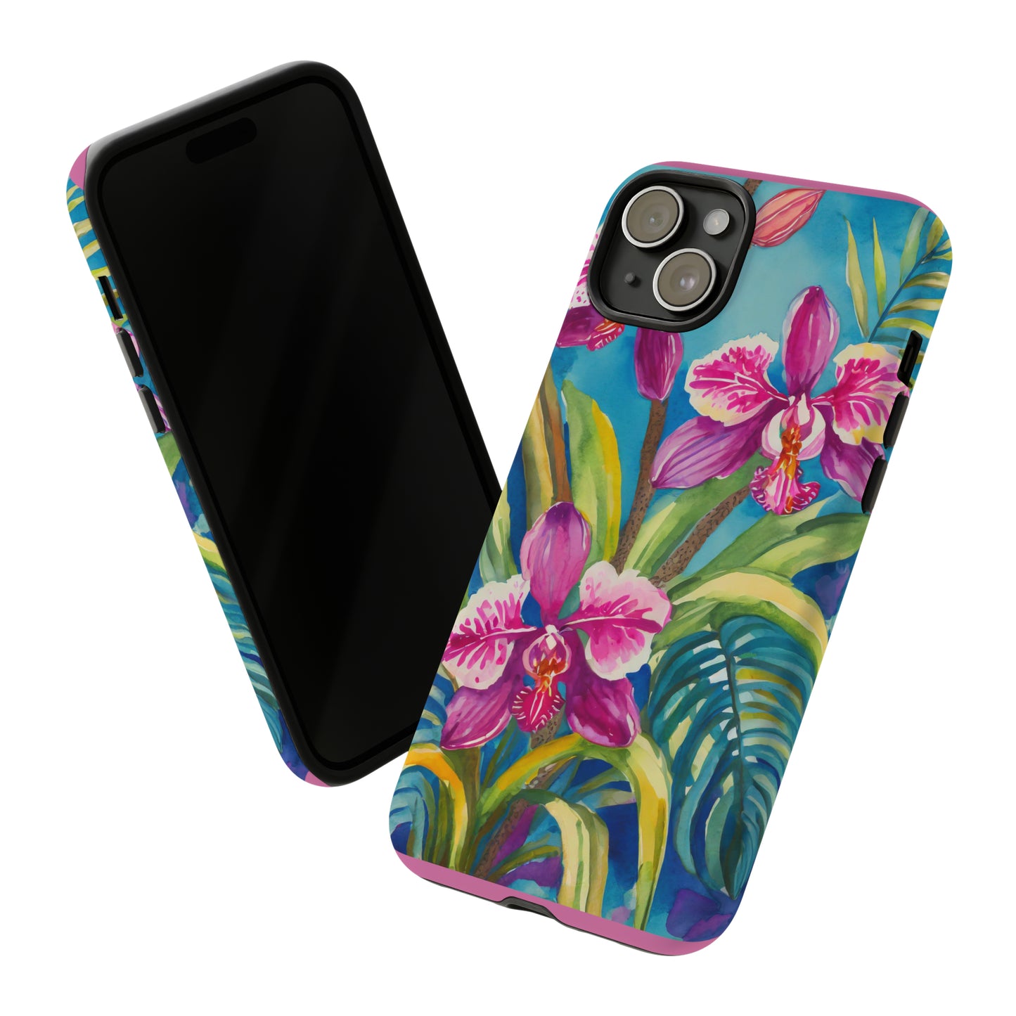 Orchid Dreams: Jimmy Reefs Pink Phalaenopsis Tough Case