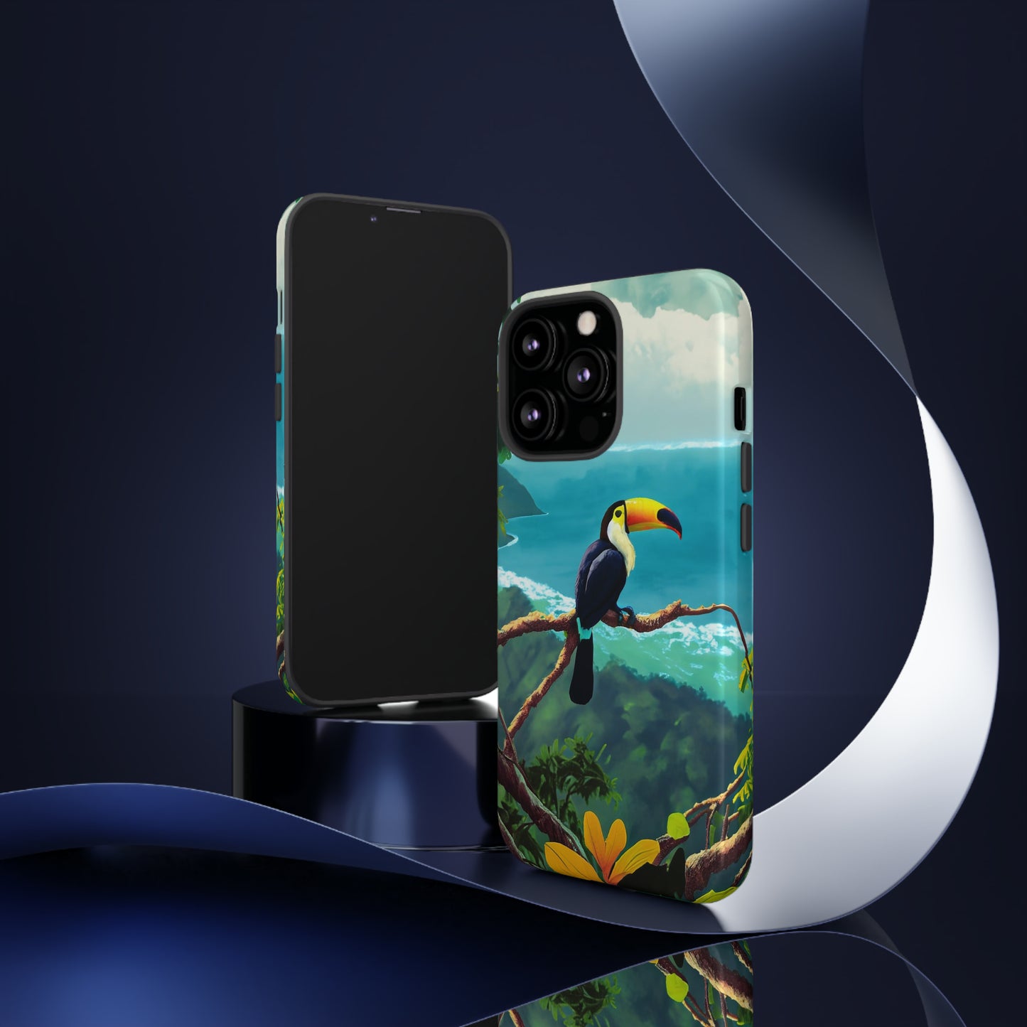 Toucan Tropics: Jimmy Reefs Tropical Majesty Tough Cases