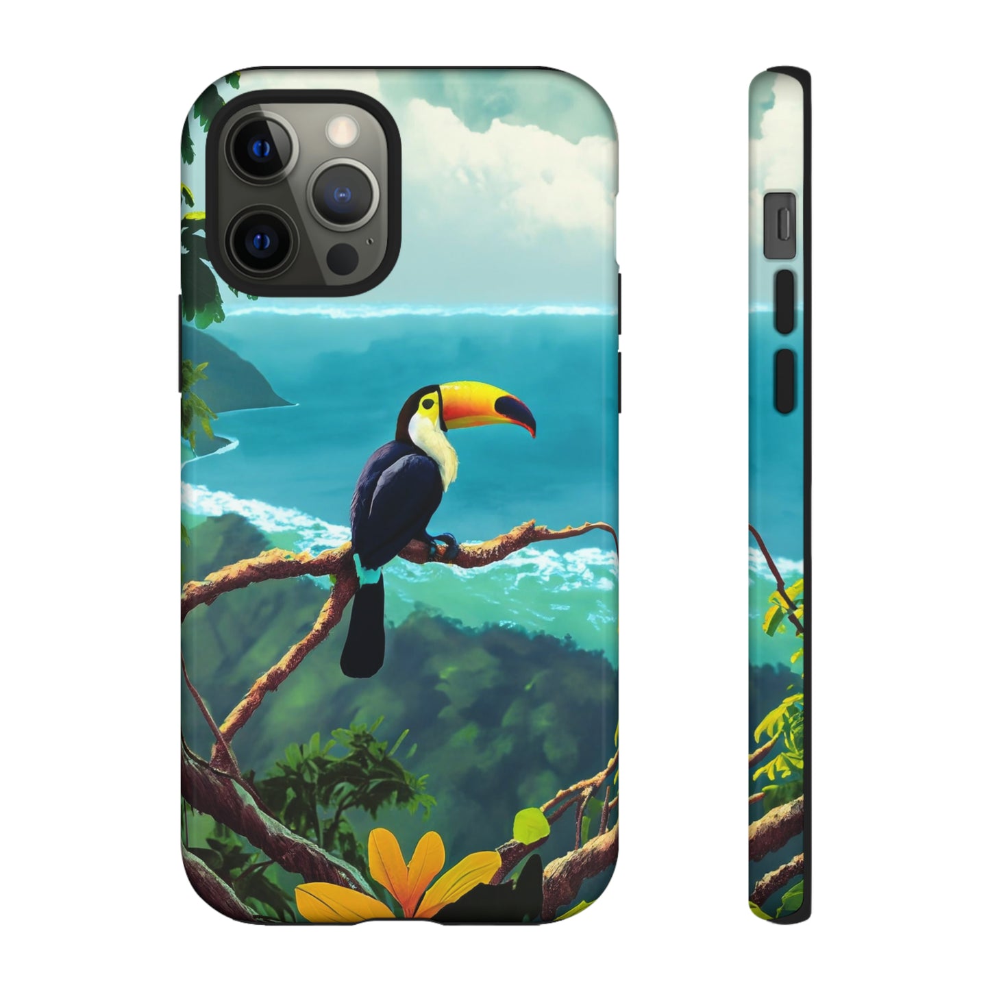 Toucan Tropics: Jimmy Reefs Tropical Majesty Tough Cases