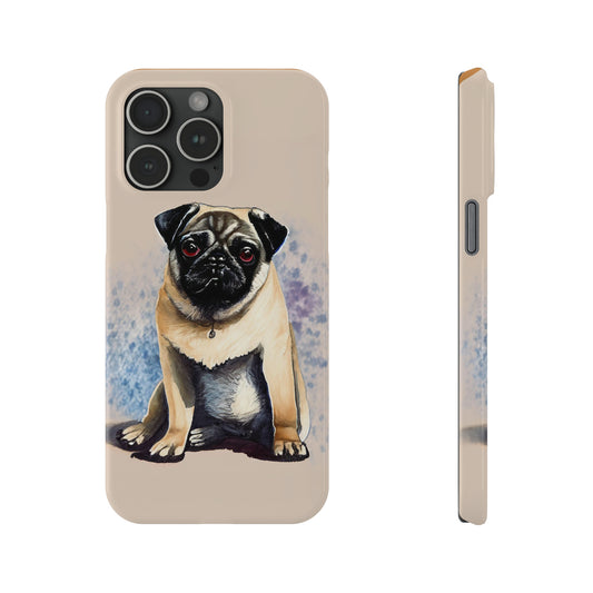 Pug Charm: Jimmy Reefs Slim Pug Edition Case