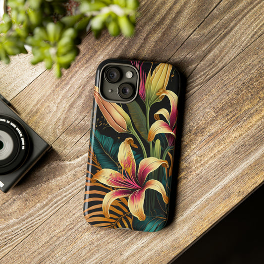 Gilded Blooms: Jimmy Reefs Tropical Elegance Case