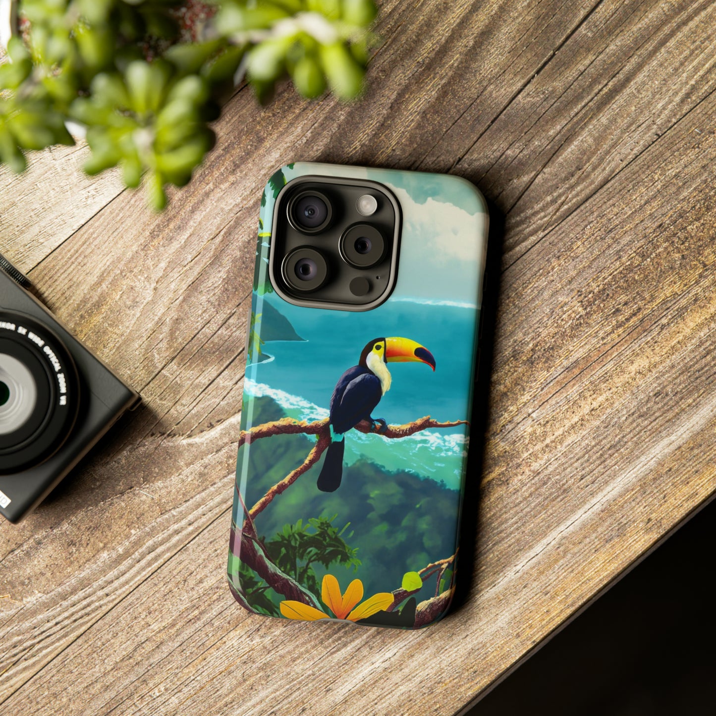 Toucan Tropics: Jimmy Reefs Tropical Majesty Tough Cases