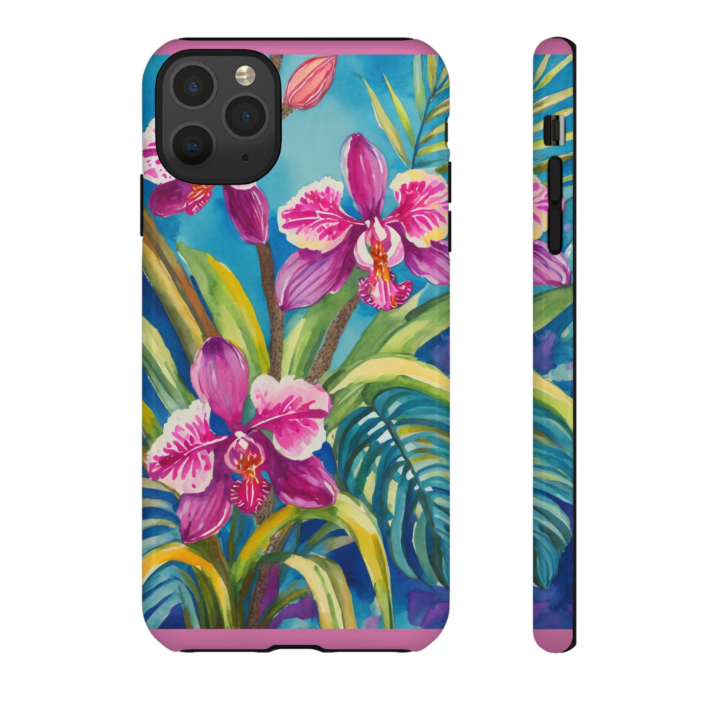 Orchid Dreams: Jimmy Reefs Pink Phalaenopsis Tough Case