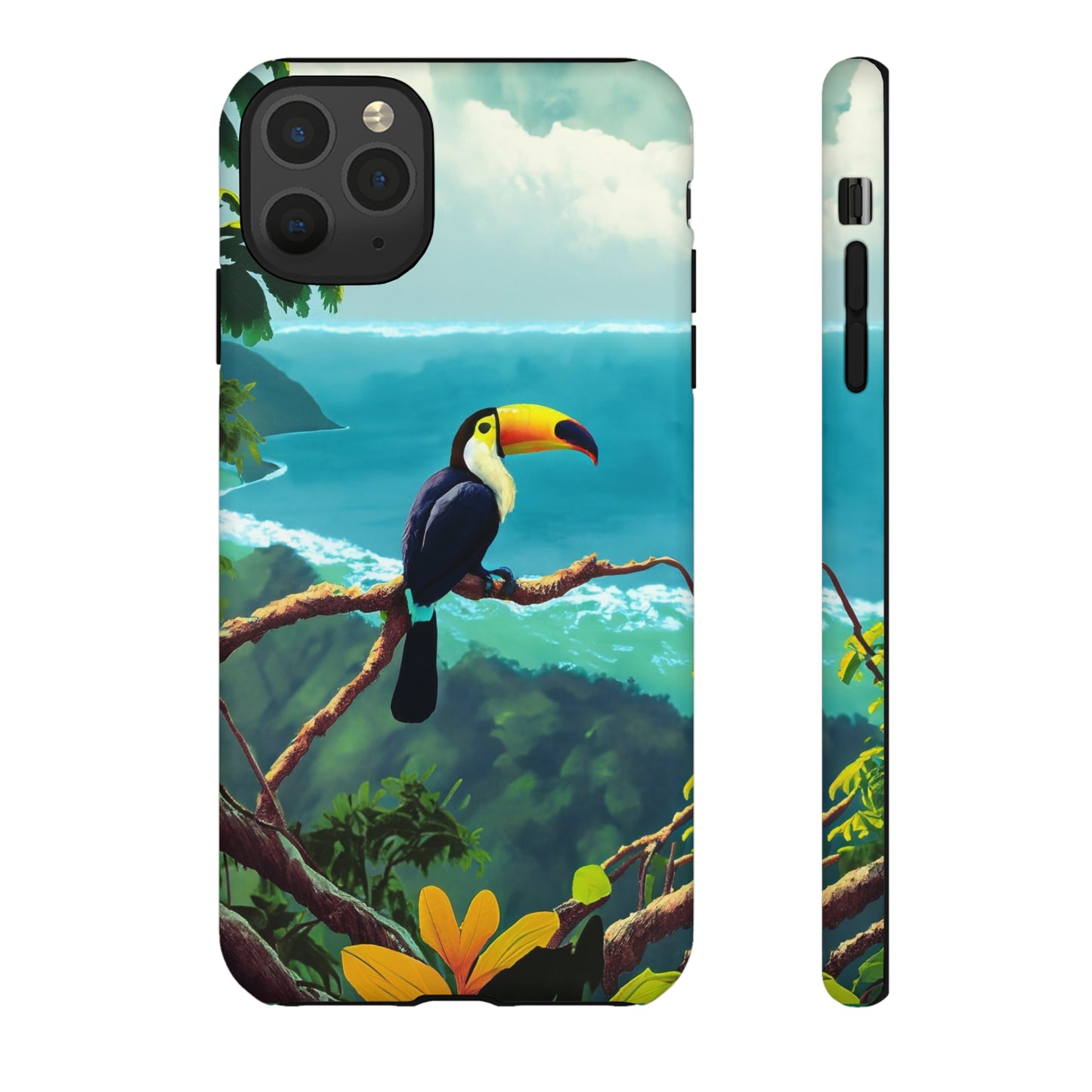 Toucan Tropics: Jimmy Reefs Tropical Majesty Tough Cases