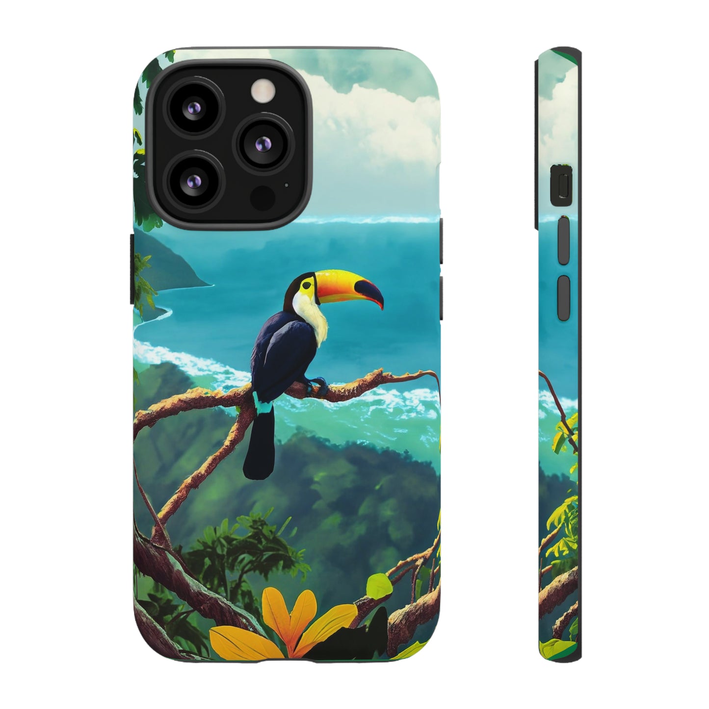 Toucan Tropics: Jimmy Reefs Tropical Majesty Tough Cases