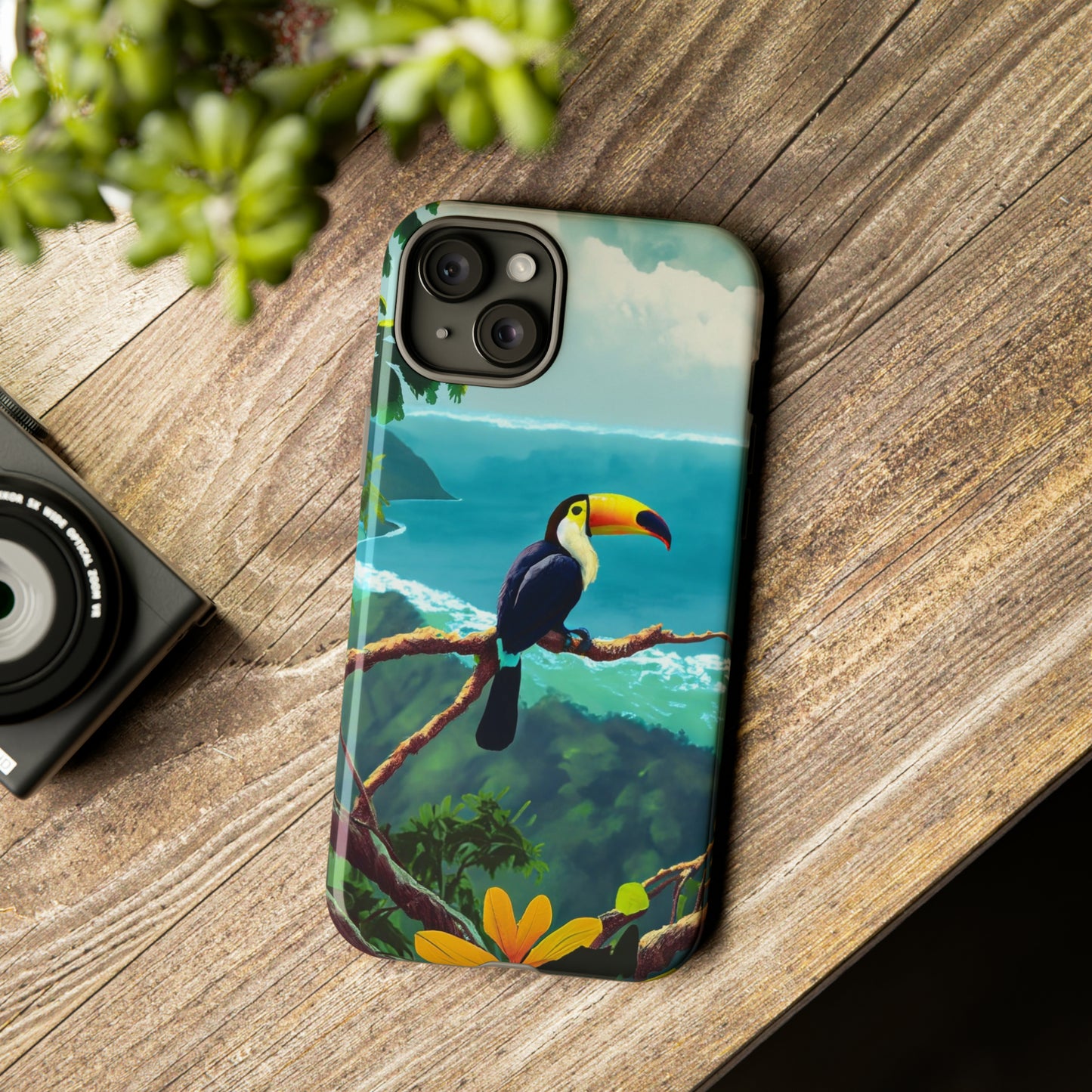 Toucan Tropics: Jimmy Reefs Tropical Majesty Tough Cases