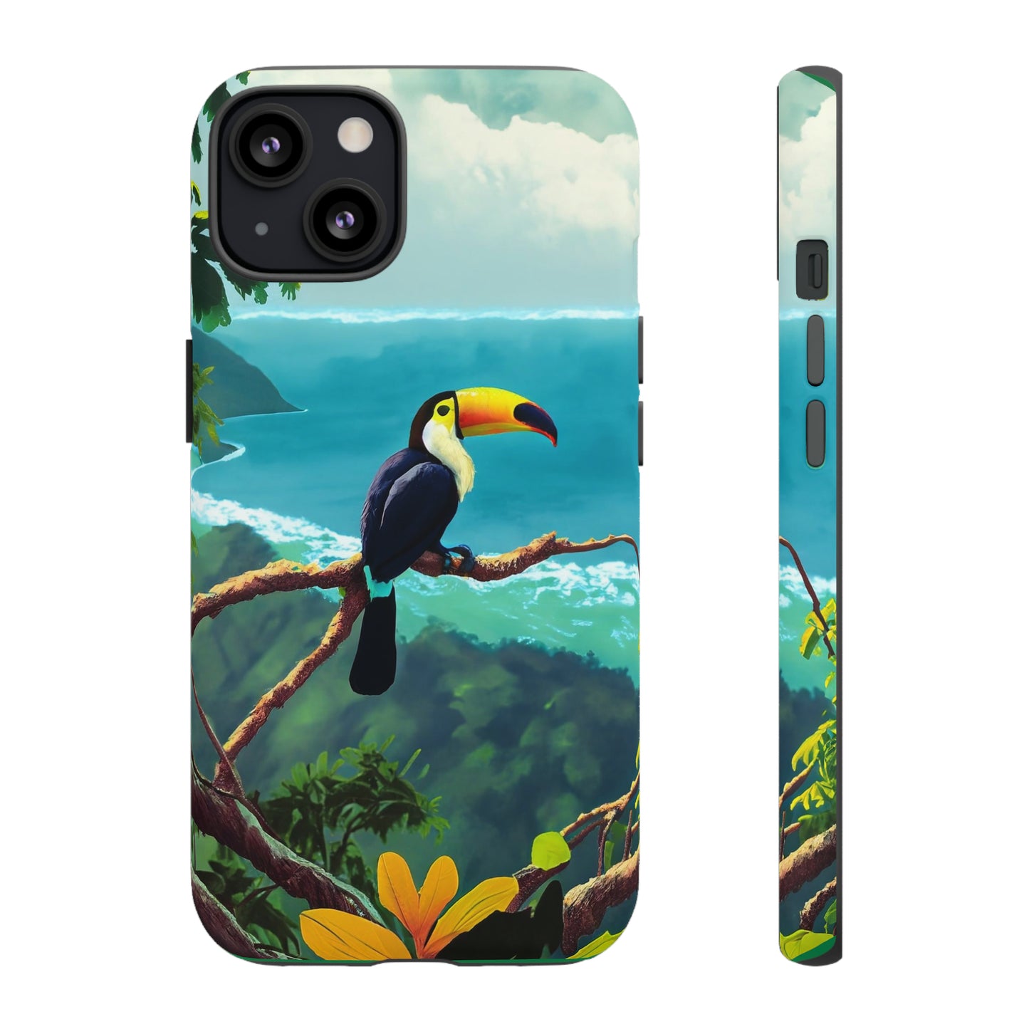 Toucan Tropics: Jimmy Reefs Tropical Majesty Tough Cases