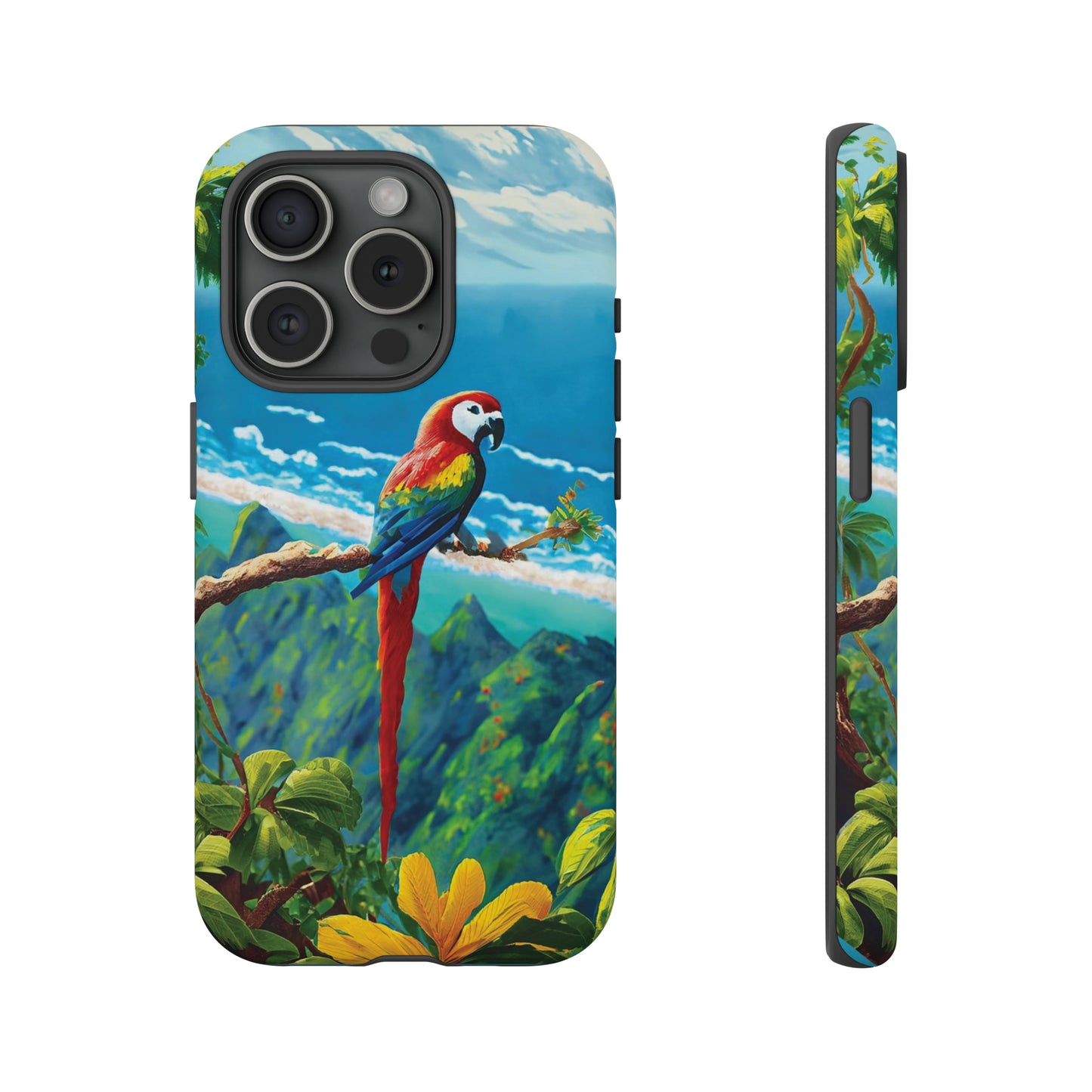 Tropical Guardian: Parrot Edition Phone Armor