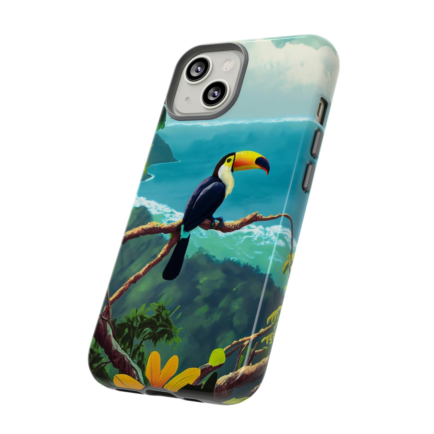 Toucan Tropics: Jimmy Reefs Tropical Majesty Tough Cases