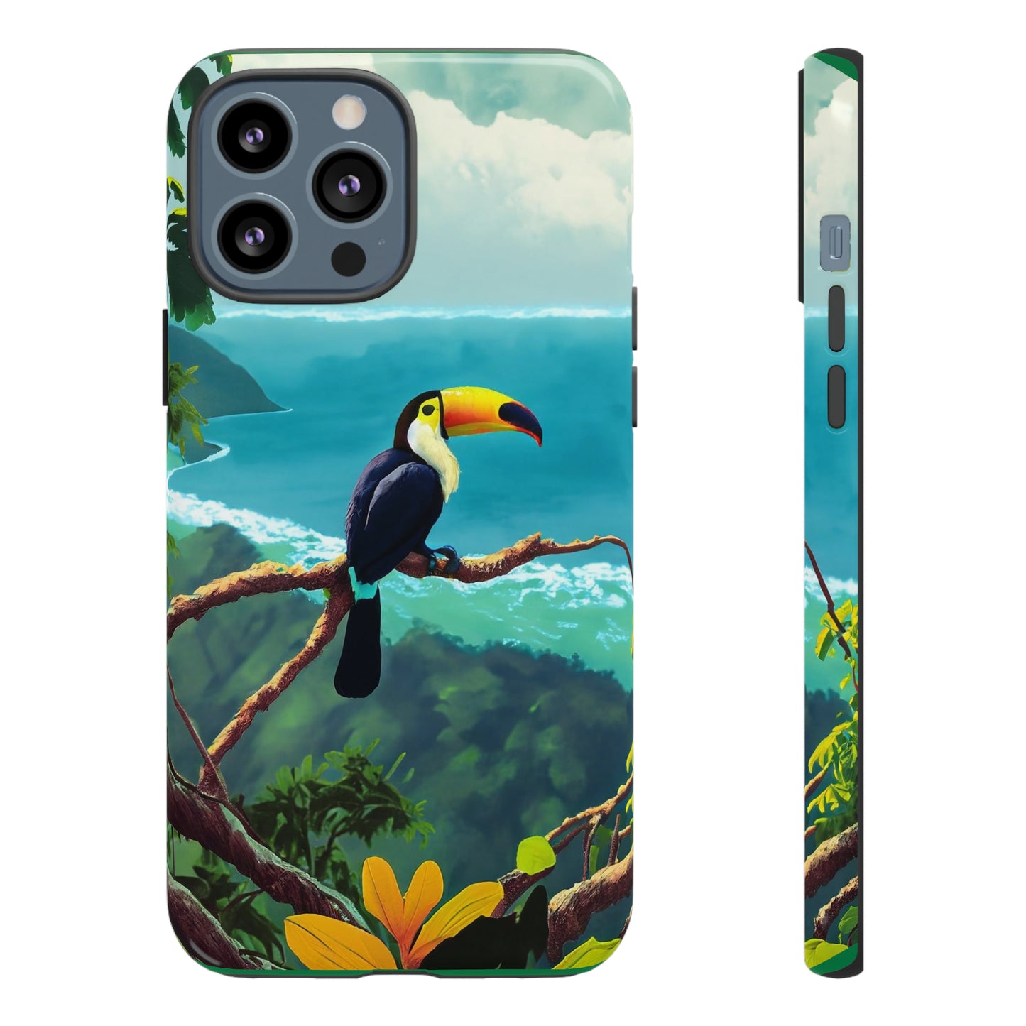 Toucan Tropics: Jimmy Reefs Tropical Majesty Tough Cases