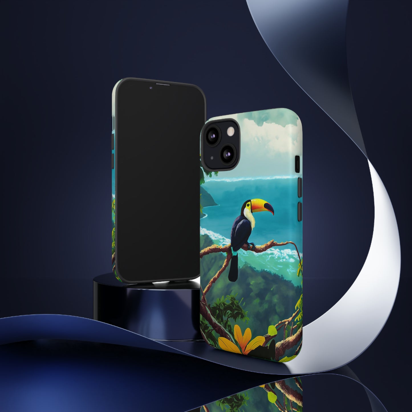 Toucan Tropics: Jimmy Reefs Tropical Majesty Tough Cases